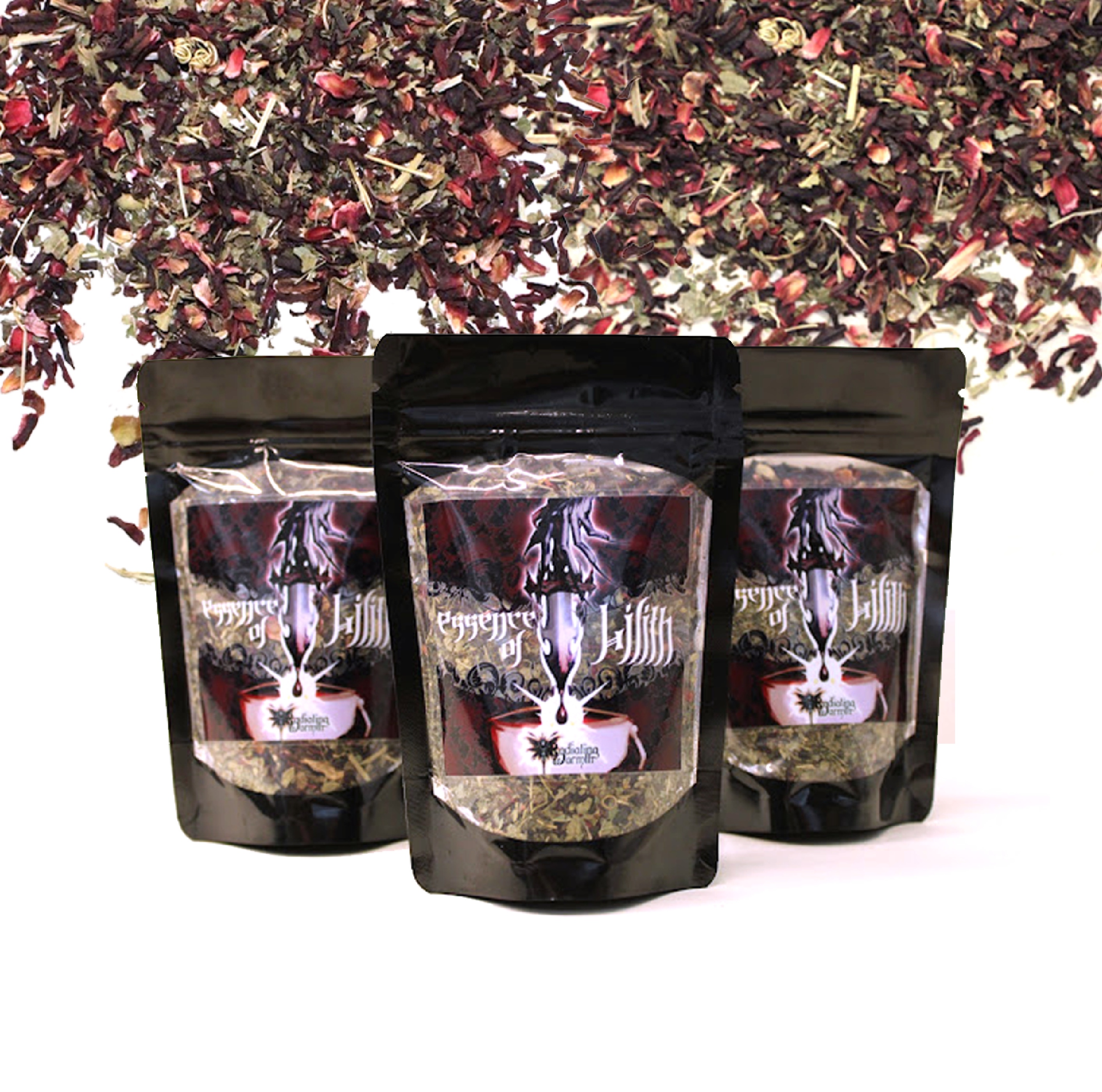 Essence of Lilith ritual tea pouches
